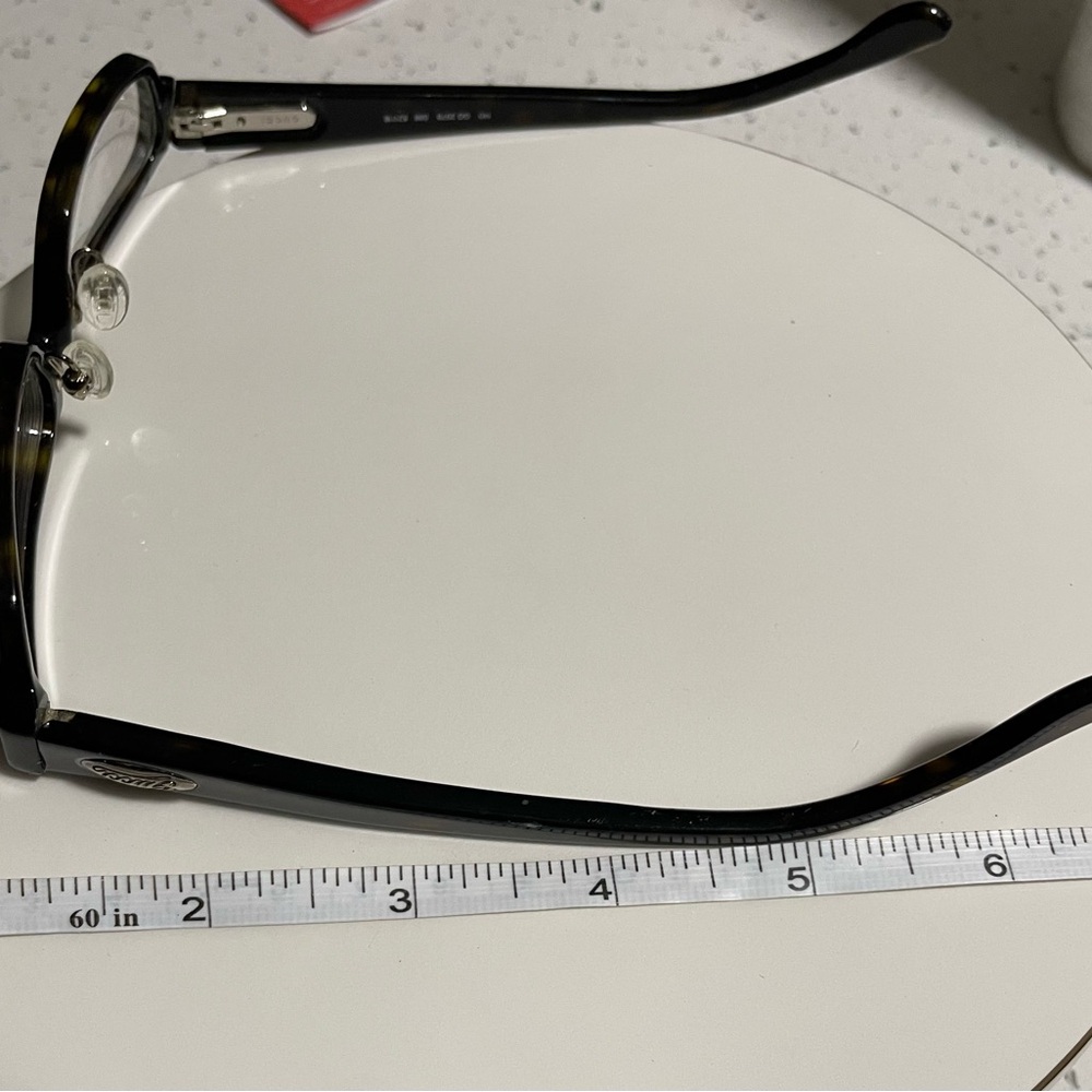 Gucci Women's Eyeglasses: tortoiseshell ~black, brown - Picture 9 of 12